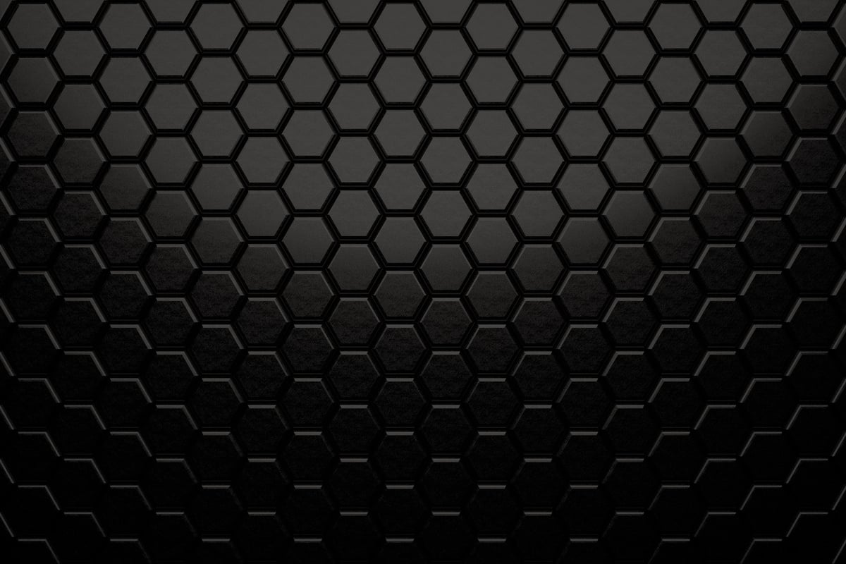 Abstract Hexagon Wall